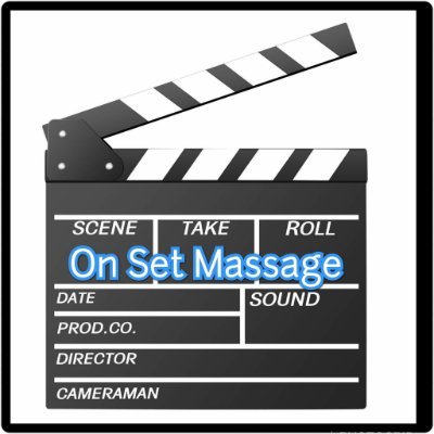 Owner & Massage Therapist of On Set Massage....Massage Therapy for TV, Film & Athletes.