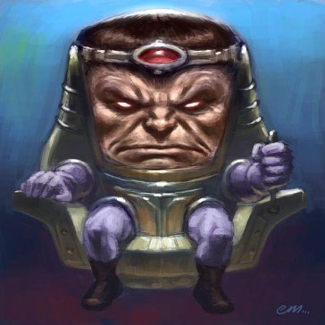 I am M.O.D.O.K.! The Mental Organism Designed Only for Killing! I will lead A.I.M. to total world domination and beyond! All will cower in fear of M.O.D.O.K.!
