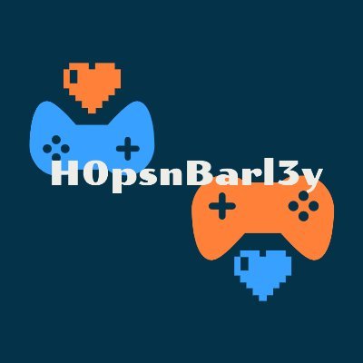 h0psnbarl3y's profile picture. Your Taproom hosts, H0ps and Barl3y, are excited to play your favorite games at https://t.co/dzcxZygbX3 ! We also do stupid videos on our YouTube Channel!
