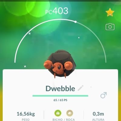 DWEBBLE1's profile picture. 0221 7321 1501 👈🏻 código de entrenador (Pokémon go)