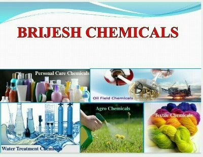 We are supplier of various chemicals in segments such as Agro chemicals,Paints & coatings,Personal /Home / Auto care,Water Treatment,Textiles,Paper etc..