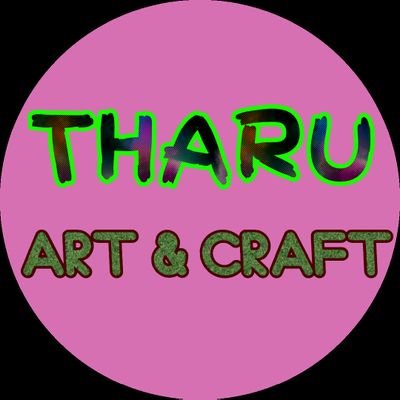 Welcome to THARU Art & Craft. This is a collection of simple crafts.
