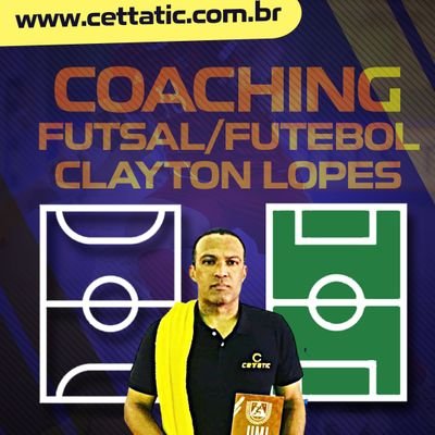 Coordenador técnico AABB CARATINGA MG.
Técnico S.E.A Futsal 
 PERSONAL SOCCER CETTATIC 
Flamengo ♥️🖤 ⚽