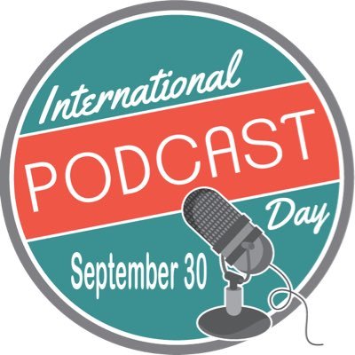 #InternationalPodcastDay is September 30 - an international celebration of the power of podcasts. Managed by @AODaveLee.