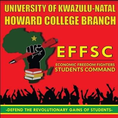 Official Twitter account of the EFFSC UKZN-HC Branch. RTs definitely not endorsements. Fastest growing student movement in Africa.