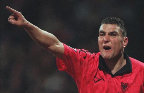 The last bastion of proper football. Now it's just a load of kids who crumple under the slightest tackle. (not the real Vinnie Jones)