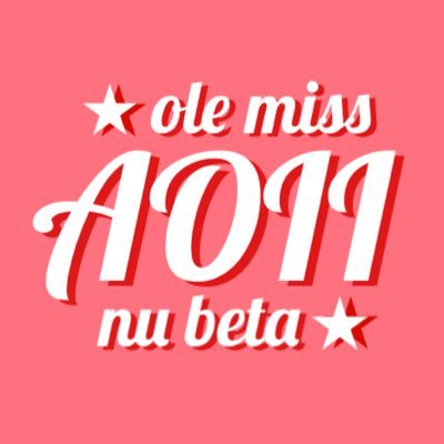 Official twitter of Alpha Omicron Pi, Nu Beta Chapter at the University of Mississippi. Hotty Toddy!