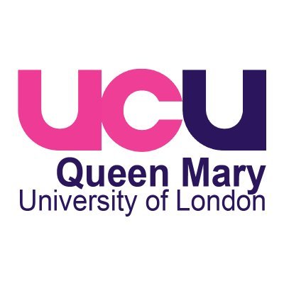 Local University & College Union branch at Queen Mary University of London.  || Account checked only part-time; allow time for responses or reach us via email.