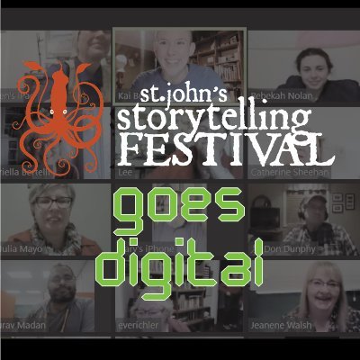 St. John's Storytelling Festival has gone virtual! Live online storytelling performances, workshops, and more