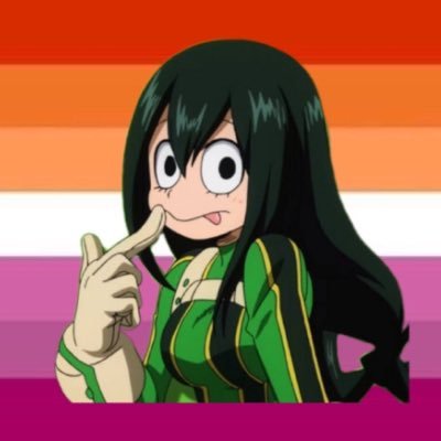 flags for lesbians who love anime characters ♡︎