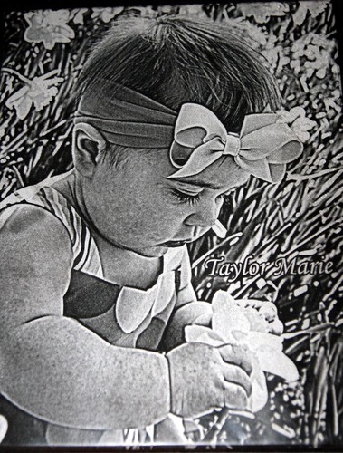 EtchedEnvisions's profile picture. Customized gifts, etchings, memorials, etc made from your photos or artwork. Customized clothing. Etched Envisions - If you can envision it, we can etch it.