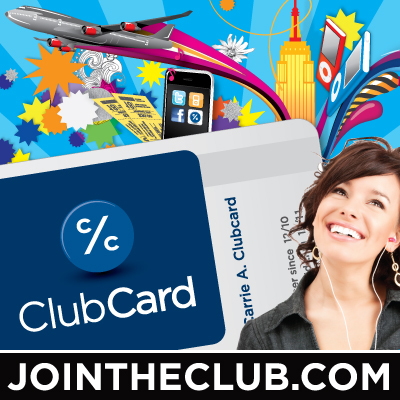 Follow along as Club Card leads you to savings!