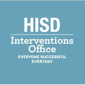 HISD Interventions Office