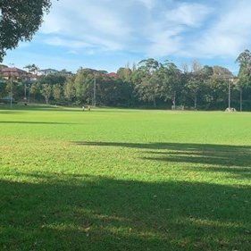 Heritage park in Banksia, Sydney. Residents now living with a hot 🥵 synthetic soccer field. Synthetic Moratorium campaign with Natural Turf Alliance.