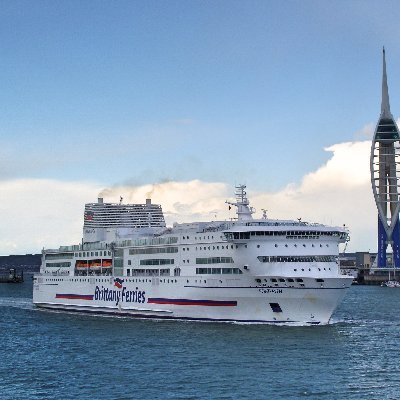 Brittany Ferries Ships Enthusiasts Pont Aven Has Now Completed Her Sailings For The Ship Is Now En Route To Le Havre Where She Will Be Laid Up Until Further