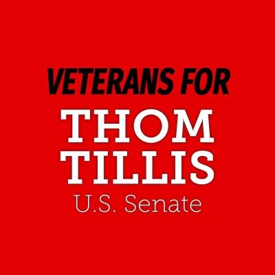 @ThomTillis stands up for our veterans in the Senate, and our veterans are standing with him in 2020. 

Join our official coalition today: