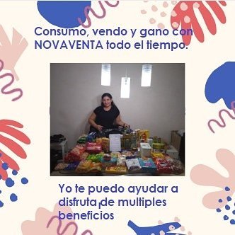 Soy una mamá empresaria Novaventa exitosa, muy fuerte y tenaz que día a día lucha por sus metas