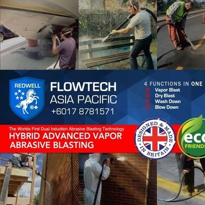 FlowtechP's profile picture. Flowtech Systems - Hybrid Advanced Vapor Abrasive Blasting, the latest technology for Eco-friendly grit blasting & surface preparation
