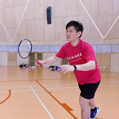 KOKACARE Inc. CEO | Team KOKACARE 選手兼 GM | 『何歳からでもなりたい自分を目指せる』を背中で見せる | KOKACARE Badminton School | 毎日コカケアTシャツ👕 | 旭丘→慶應→ スタディハッカー →KOKACARE設立 | #コカケアチーム練習