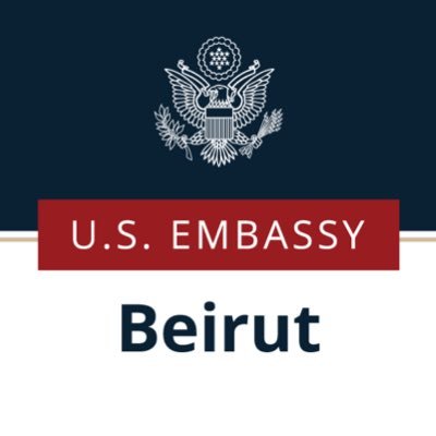Official Twitter feed of the U.S. Embassy in Beirut, Lebanon. @USEmbassyBeirut for Facebook and Instagram. Social media terms: https://t.co/dl1QIl2rxh