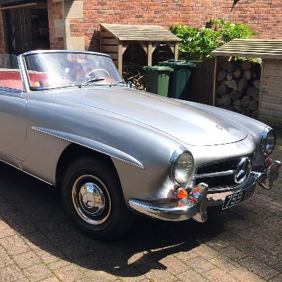 1958 Mercedes 190 SL Currently being preserved by converting it to to Electric Drive