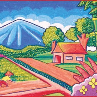 nangjero's profile picture. frogs are green, bugs are red & polkadot.