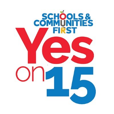 #YesOn15 will reclaim billions a year for CA’s schools & community services by closing corporate tax loopholes. Lets put our Schools & Communities First!