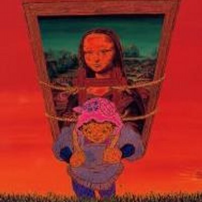 斎藤吾朗画伯 招福神「榊鬼の船」ガラス絵 - メルカリ