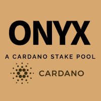 ONYX Stake Pool, LLC(@onyxstakepool) 's Twitter Profile Photo