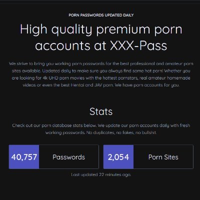 XXX Pass (@XXXPassOfficial) / Twitter