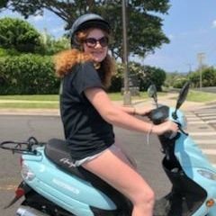 Right after that photo was taken....I got hit by a car🛵🚗 VROOM VROOM