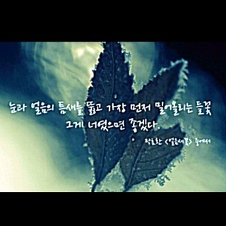 그녀와의 시간을 잊지 않기위한 나만의 공간