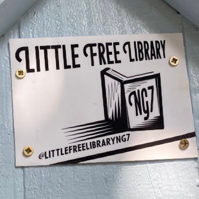 The library is open! Because reading is fundamental📚 Take a book, leave a book, free for everyone. Next door to @CooperandBerry, #Basford, #Nottingham