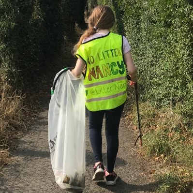 Hi, I’m Nancy. I am helping the world to be litter free. I go for walks with my Mum, picking up litter as we go. 🌍🌈🧹☮️♻️🚮. account run by my mum.