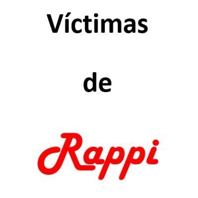 VictimasRappi's profile picture. Grupo de presión para que la empresa Rappi detenga sus abusos en América Latina.
#SigodeVuelta