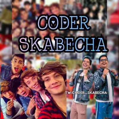 •SKCODER
•SIEMPRE JUNTOS SIEMPRE
•SPREAD MORE HAPPINESS
•CD9 & SKABECHE
•9:45
•A²+B+J+F=CD9
•CODER 2014
•SKABECHA 2015
•@CD9Myheart
•@SKFernandaBaez