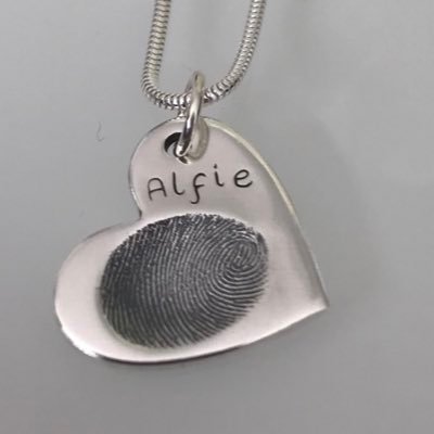 Fingerprint, Handprint and Footprint Silver Jewellery carefully handcrafted in the UK. We pride ourselves on our quality and personal customer service.