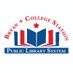 Bryan + College Station Public Library System (@bcspublib) Twitter profile photo Bryan + College Station Public Library System (@bcspublib) Twitter profile photo
