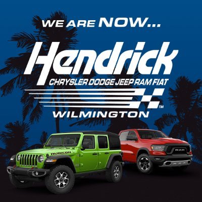 Neuwirth Motors is now Hendrick Chrysler Dodge Jeep RAM Fiat of Wilmington! The same great selection, paired with World-Class Hendrick Service!