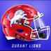 Durant Lion Football (@DurantLionFBall) Twitter profile photo