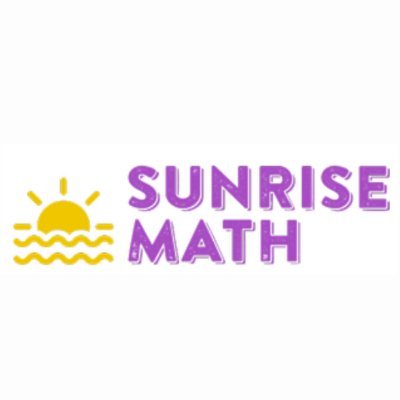 SunriseMath's profile picture. A blog to inspire the mathematician in us all. 

Let math brighten your day!