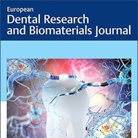 European Dental Research and Biomaterials Journal(@edrbjournal) 's Twitter Profile Photo