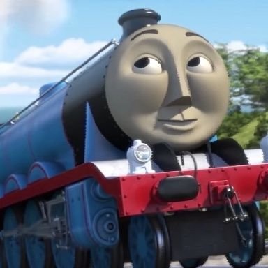 Hello my name is gordon the big engine and i work on the Island of Sodor. I take the express and is the only engine who can pull it