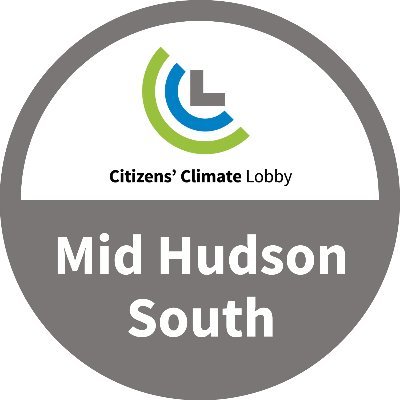 Mid Hudson Valley North and South chapters of Citizens' Climate Lobby, a nonpartisan, nonprofit grassroots organization. We lobby Congress for climate solutions