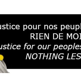 Innu Nation, grand-père, great grandfather, at work for our peoples...a l’œuvre pour nos peuples