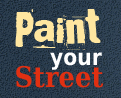 PaintYourStreet's profile picture. Paint the street in your own Graffiti on google street view maps, share it with the world, comment and watch your friends graffiti!