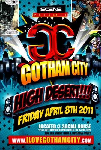 The Gotham City Tour is Coming To the High Desert! Follow this page as well as @GothamCityTour to Stay updated with all upcoming events!