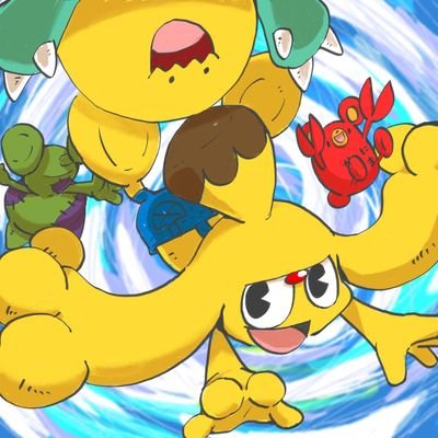 ポップなキャラクター作ったりアニメのお仕事してるソフビ作りたい人  / おもちゃとポケモンと爬虫類と映画が好き / レオパ(モコ)とニシアフ(チロ)のパパ