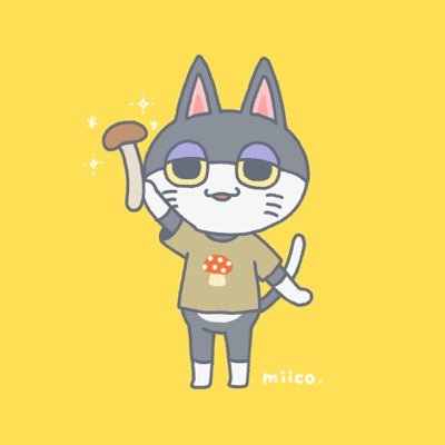 さちころ もうミィちゃんのイラストのおかげで素敵なtシャツ出来たし 着てもらえてうはうはうはうはよー きのこのインパクト与えれれてて本当よかった W