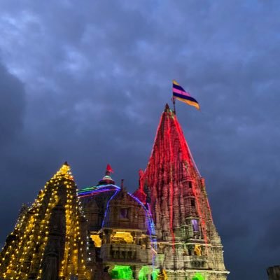 DwarkadhishDham's profile picture. Official Account of Shri Dwarkadhish Temple of Dwarka, Gujarat - India.